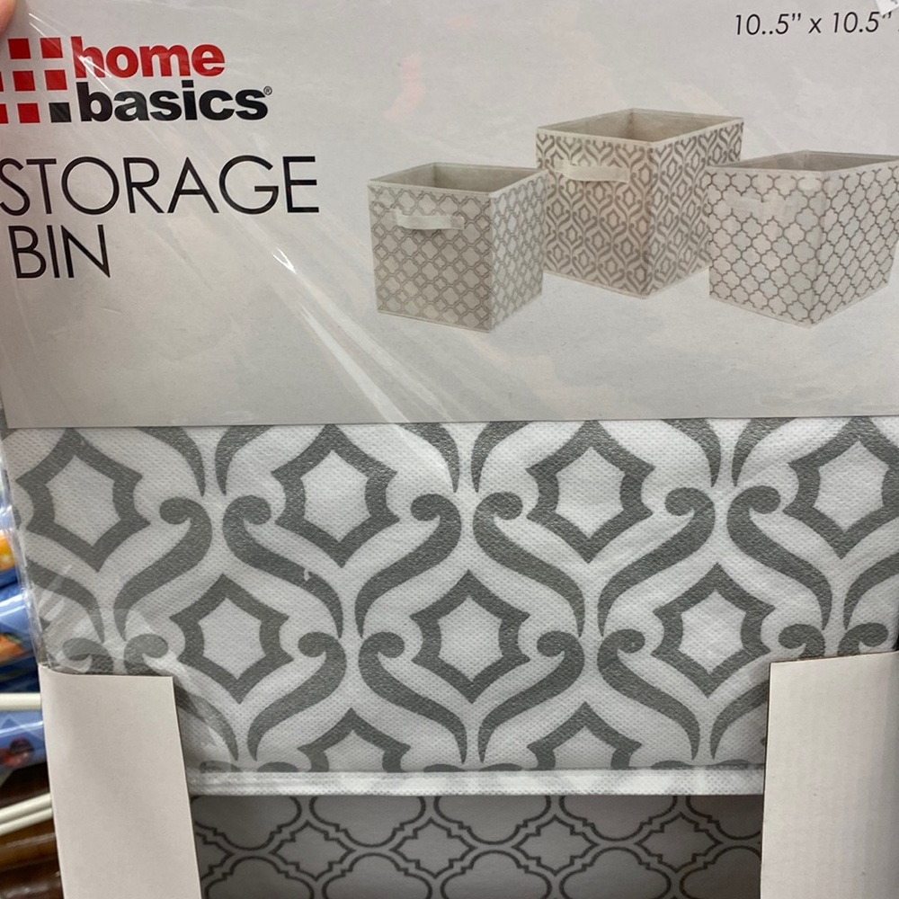 Storage bins (2 pieces )